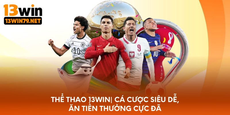 Thể thao 13WIN| cá cược siêu dễ, ăn tiền thưởng cực đã